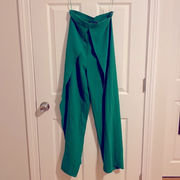 Wrap Culotte Pants - Picture 2 of 3